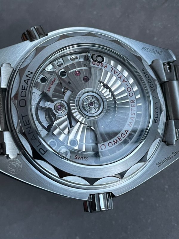 Replica Omega Planet Ocean Sea master 39.5mm White Real Ceramic VSF 1:1 Best Edition on SS strap A8906 - Image 13
