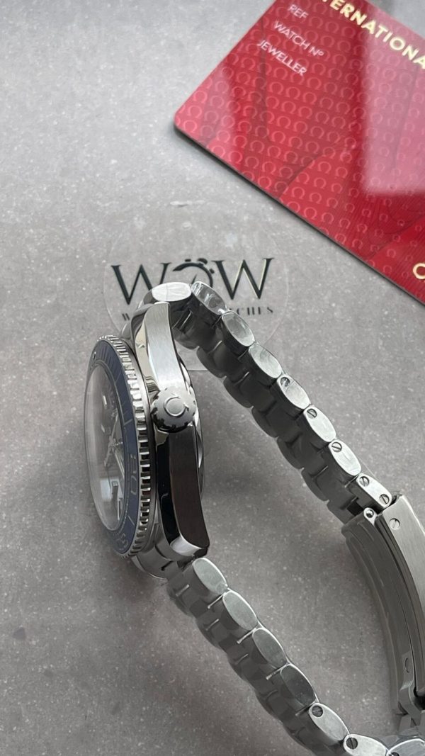 Replica Omega Planet Ocean 43.5mm SS VSF 1:1 Best Edition  blue ceramic Bezel blue Dial on SS Strap A8900 - Image 5