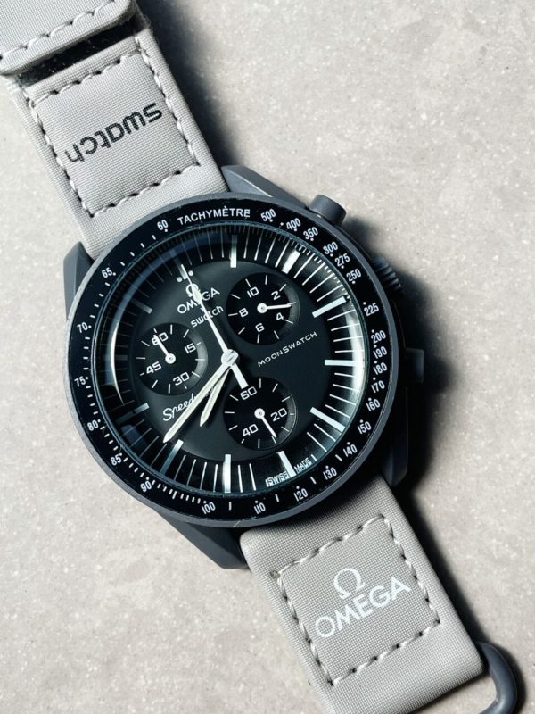 Replica Omega MoonSwatch "mission to mercury" Swiss quartz movement AAA Bioceramic bezel - Image 6
