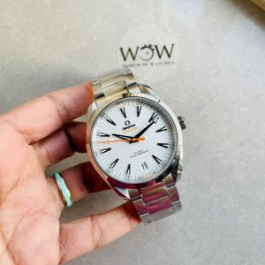 Replica Omega Aqua Terra 150M Master Chronometers VSF 1:1 Best Edition White Dial on SS Bracelet A8900