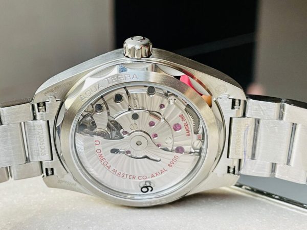 Replica Omega Aqua Terra 150M Master Chronometers VSF 1:1 Best Edition White Dial on SS Bracelet A8900 - Image 11