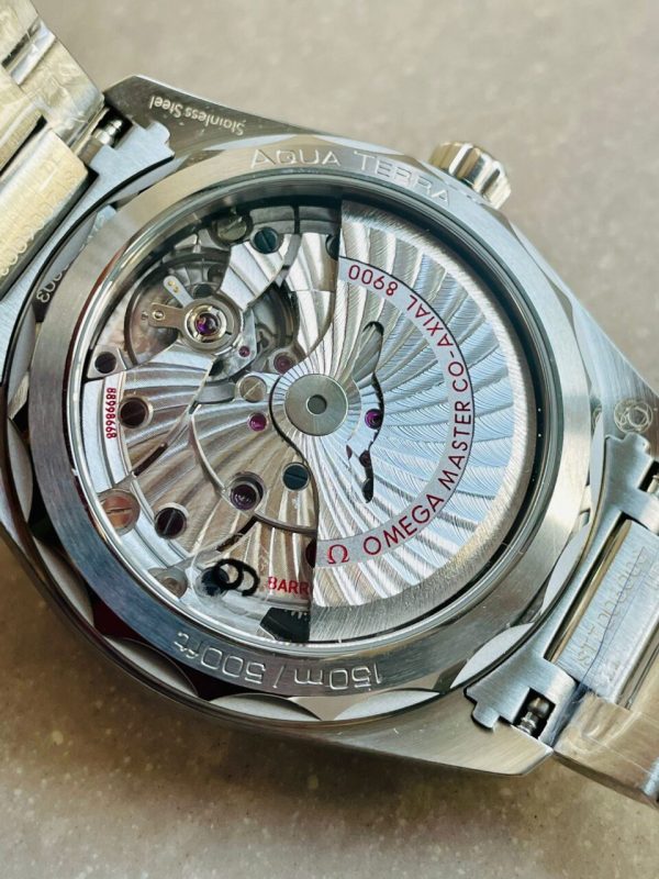 Replica Omega Aqua Terra 150M Master Chronometers VSF 1:1 Best Edition White Dial on SS Bracelet A8900 - Image 15