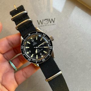 Replica Omega Vintage Seamaster 300 Military Date Automatic Mens Watch