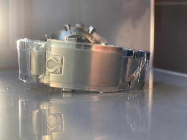 Replica Omega Speedmaster 50th Anniversary of APOLLO 11 The Moon Landing OMF Best Edition on SS Bracelet Manual Winding Chrono Movement - Image 11