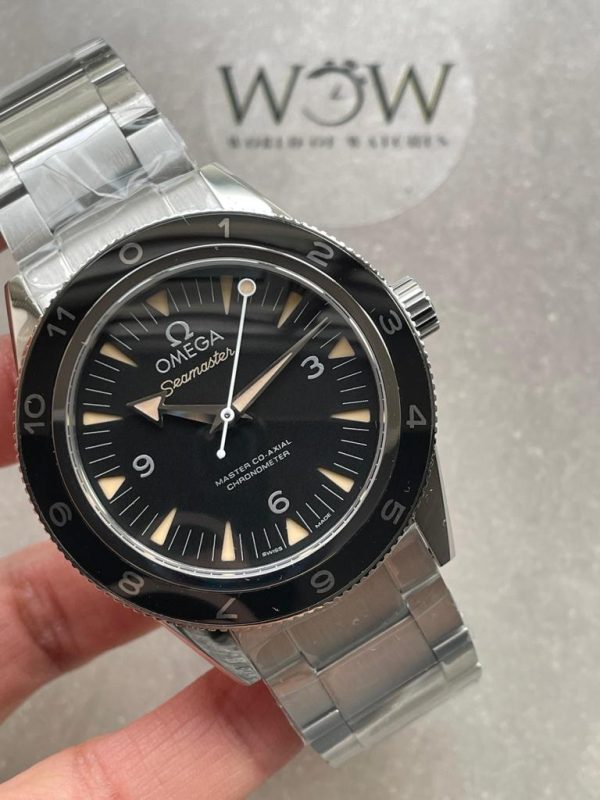Replica Omega Seamaster 300 “Spectre” Limited Edition VSF 1:1 Best Edition on SS Bracelet A8400 Super Clone V2 - Image 2