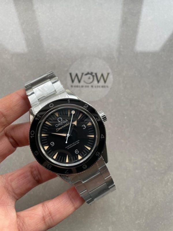 Replica Omega Seamaster 300 “Spectre” Limited Edition VSF 1:1 Best Edition on SS Bracelet A8400 Super Clone V2