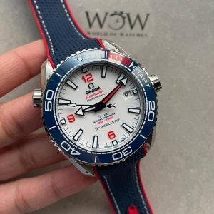 Replica Omega Seamaster Planet Ocean 600M 36TH America’s Cup Auckland 2021 43.5mm VSF SS White Dial Swiss 8900