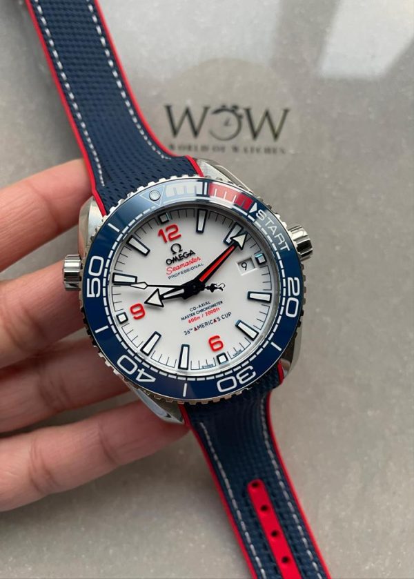 Replica Omega Seamaster Planet Ocean 600M 36TH America’s Cup Auckland 2021 43.5mm VSF SS White Dial Swiss 8900