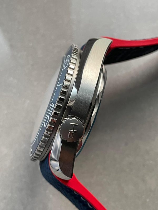 Replica Omega Seamaster Planet Ocean 600M 36TH America’s Cup Auckland 2021 43.5mm VSF SS White Dial Swiss 8900 - Image 13