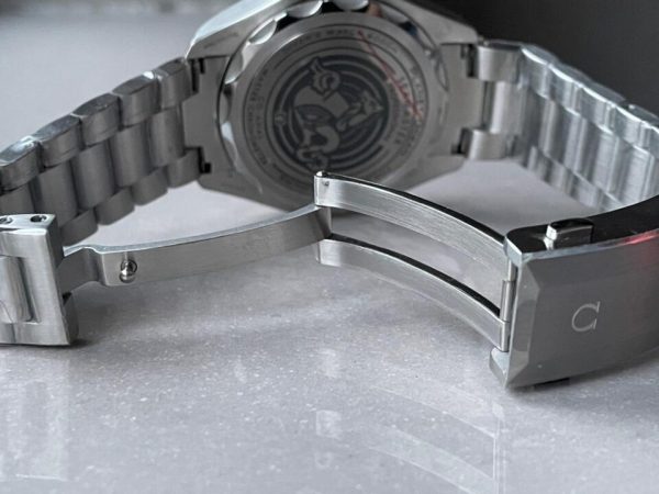 Replica Omega Seamaster 6000M Ultra Deep SS VSF 1:1 Best Edition Deep Blue Dial on SS Bracelet A8912 - Image 12