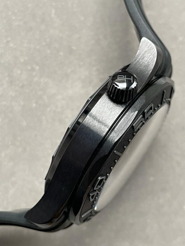 VSF Replica Omega Seamaster Diver Ghost 300m CER Black Dial Black Dots on Rubber Strap Asia 8806 - Image 10