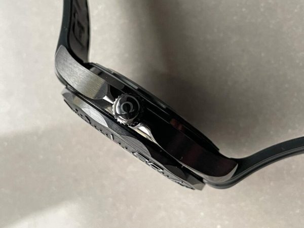 VSF Replica Omega Seamaster Diver Ghost 300m CER Black Dial Black Dots on Rubber Strap Asia 8806 - Image 6