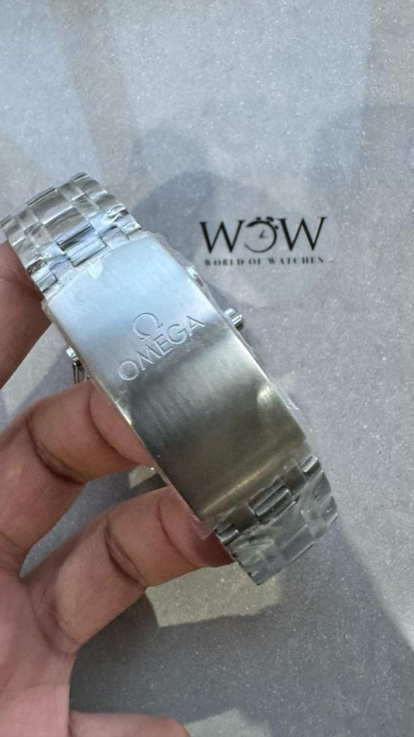 Replica Omega VSF Seamaster Diver 300M 1:1 Best Edition Green Ceramic Green Dial on SS Bracelet A8800 - Image 16
