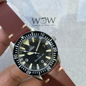Replica Omega Vintage Seamaster 300 Military Date Automatic Mens Watch