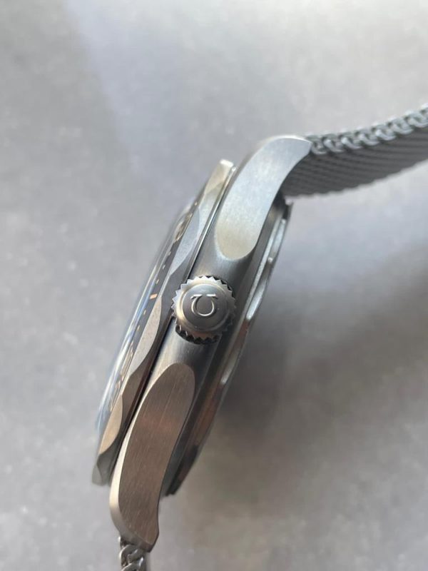 Replica Omega Seamaster 300 “No Time to Die” Limited Edition VSF 1:1 Best Edition on SS Mesh Bracelet A8806 V4 - Image 9