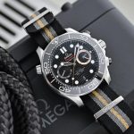 Perfect Replica Omega Seamaster Diver 300M Chronograph 007 First Light Watches